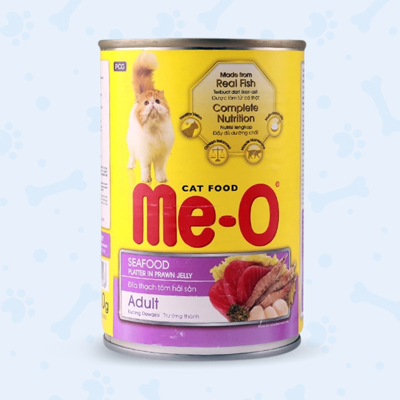 Me o Cat Can Food Seafood 400g gulshanpetclinic Me o Cat Can Food Seafood 400g gulshanpetclinic