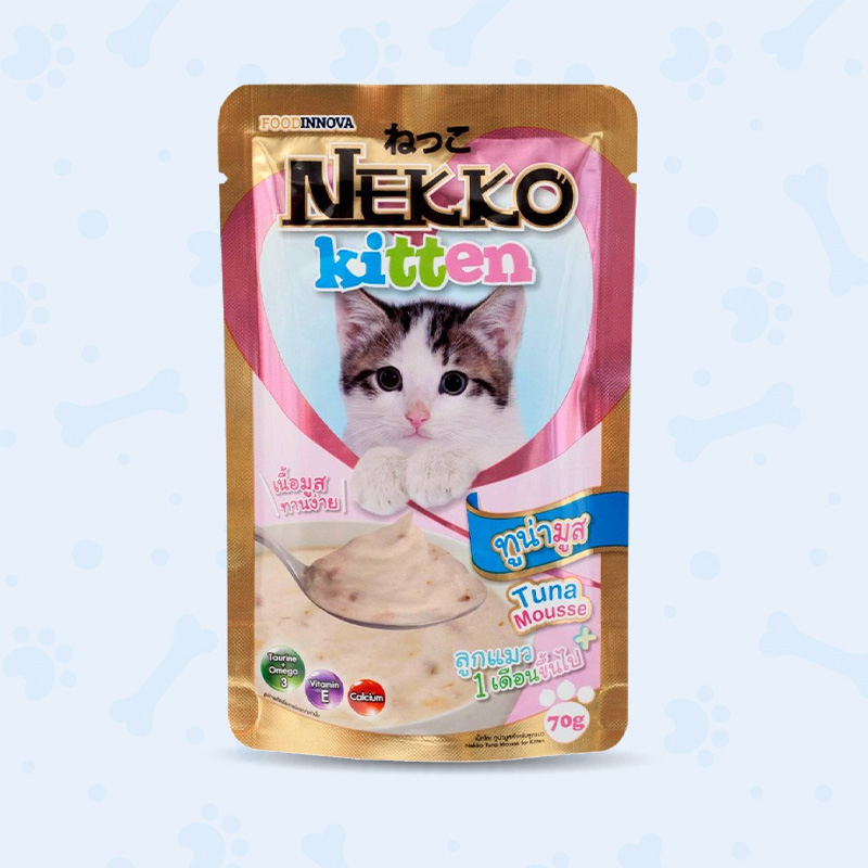 Nekko Kitten Pouch Tuna Mousse gulshanpetclinic