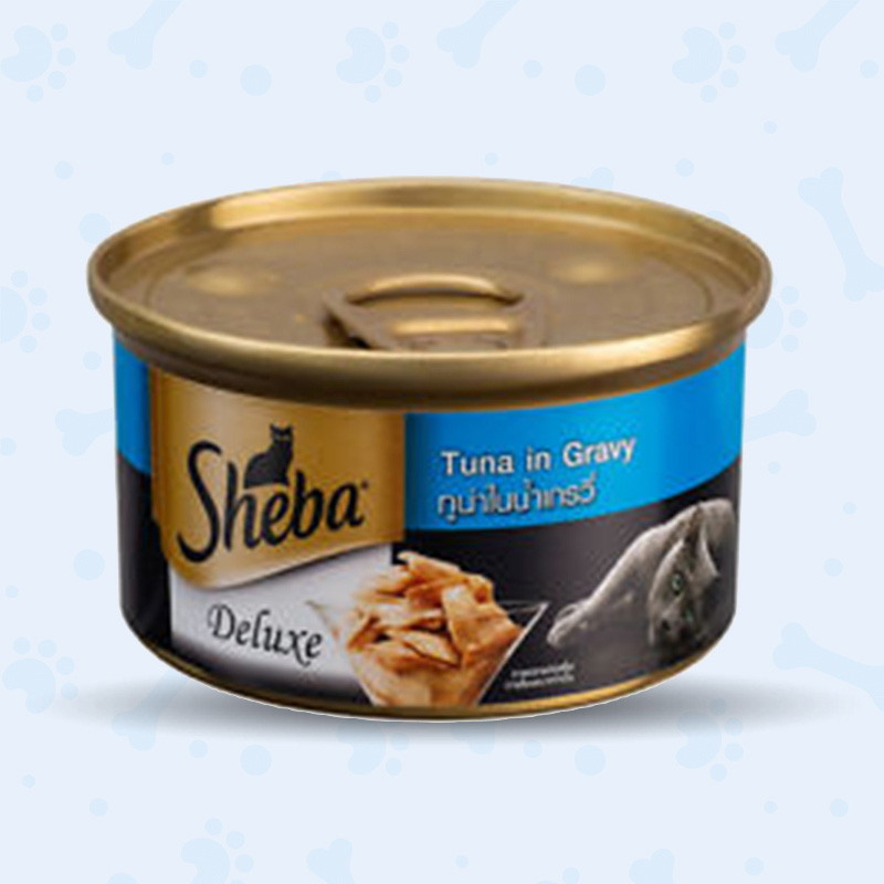 Sheba Cat Can Food Deluxe Tuna in Gravy 85g gulshanpetclinic Sheba Cat Can Food Deluxe Tuna in Gravy 85g gulshanpetclinic