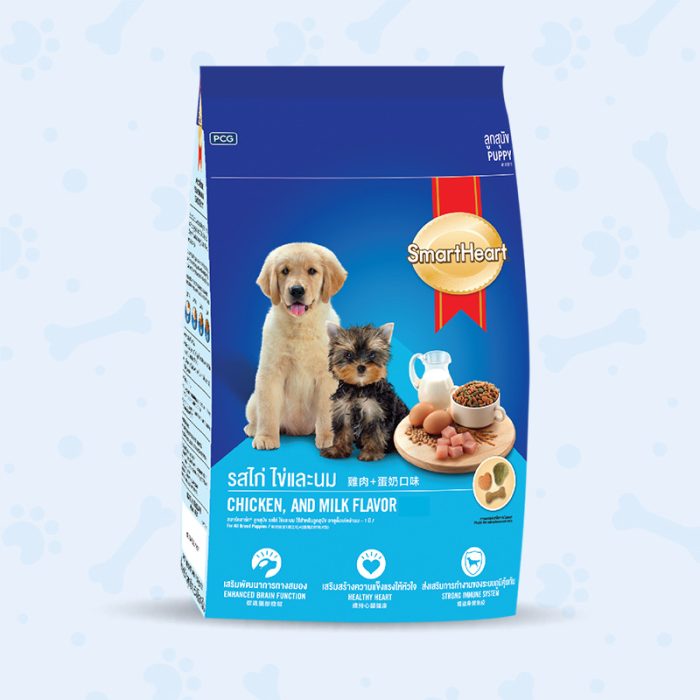 SmartHeart Puppy Food Chicken, Egg & Milk gulshanpetclinic