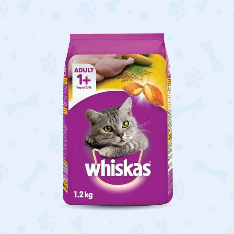 whiskas adult1+ cat dry food chicken 1.2kg gulshanpetclinic whiskas adult1+ cat dry food chicken 1.2kg gulshanpetclinic