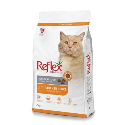 Reflex Adult Cat Food with Chicken Rice 2kg 01